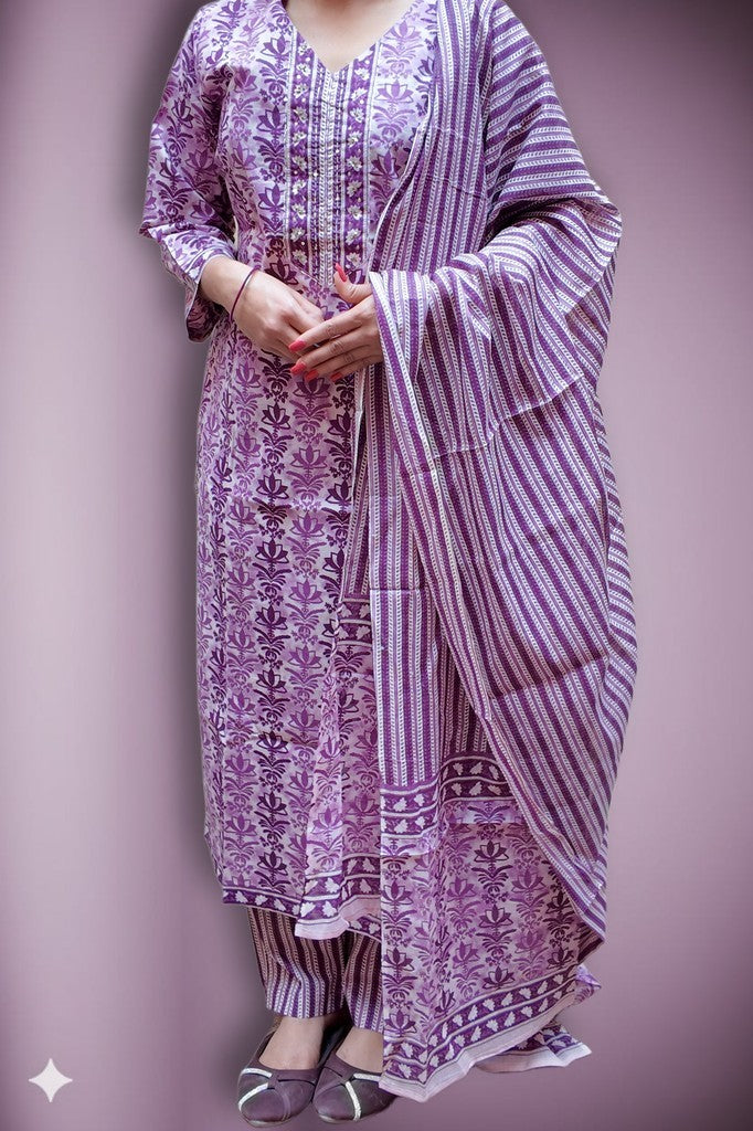 Orchid Graceful Couture Bloom Suit
