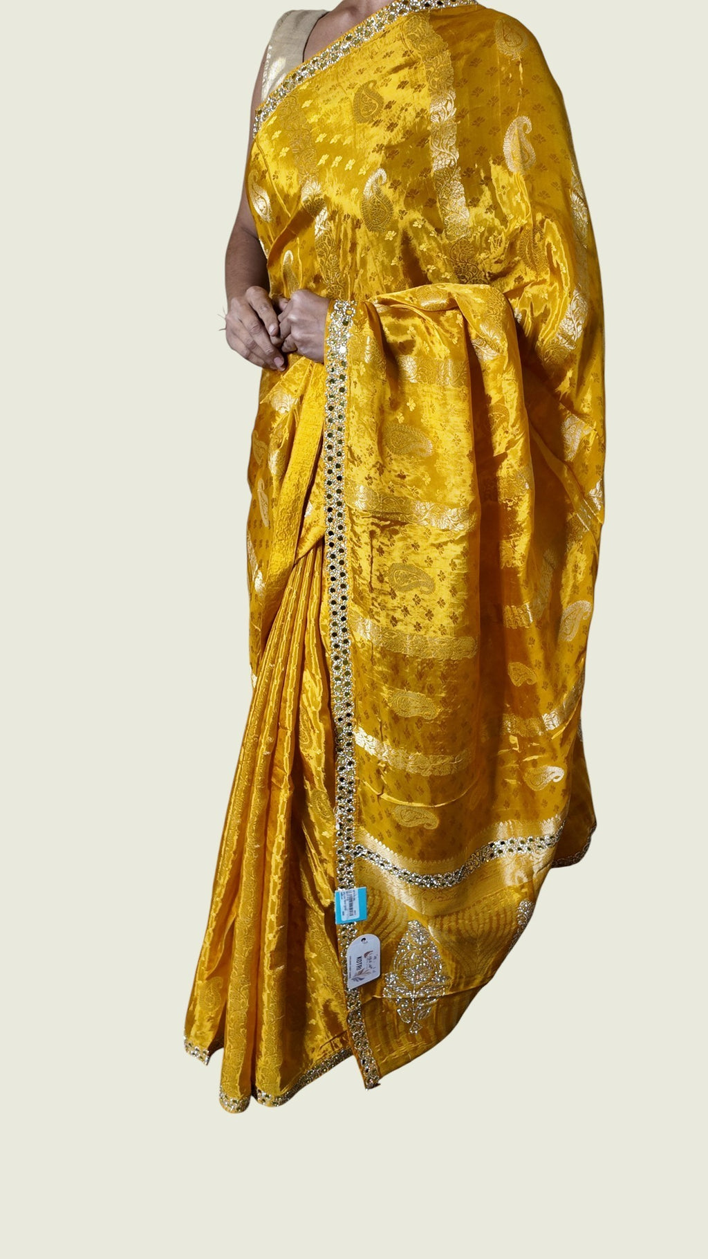 Saffron Regal Opulent Heritage Saree