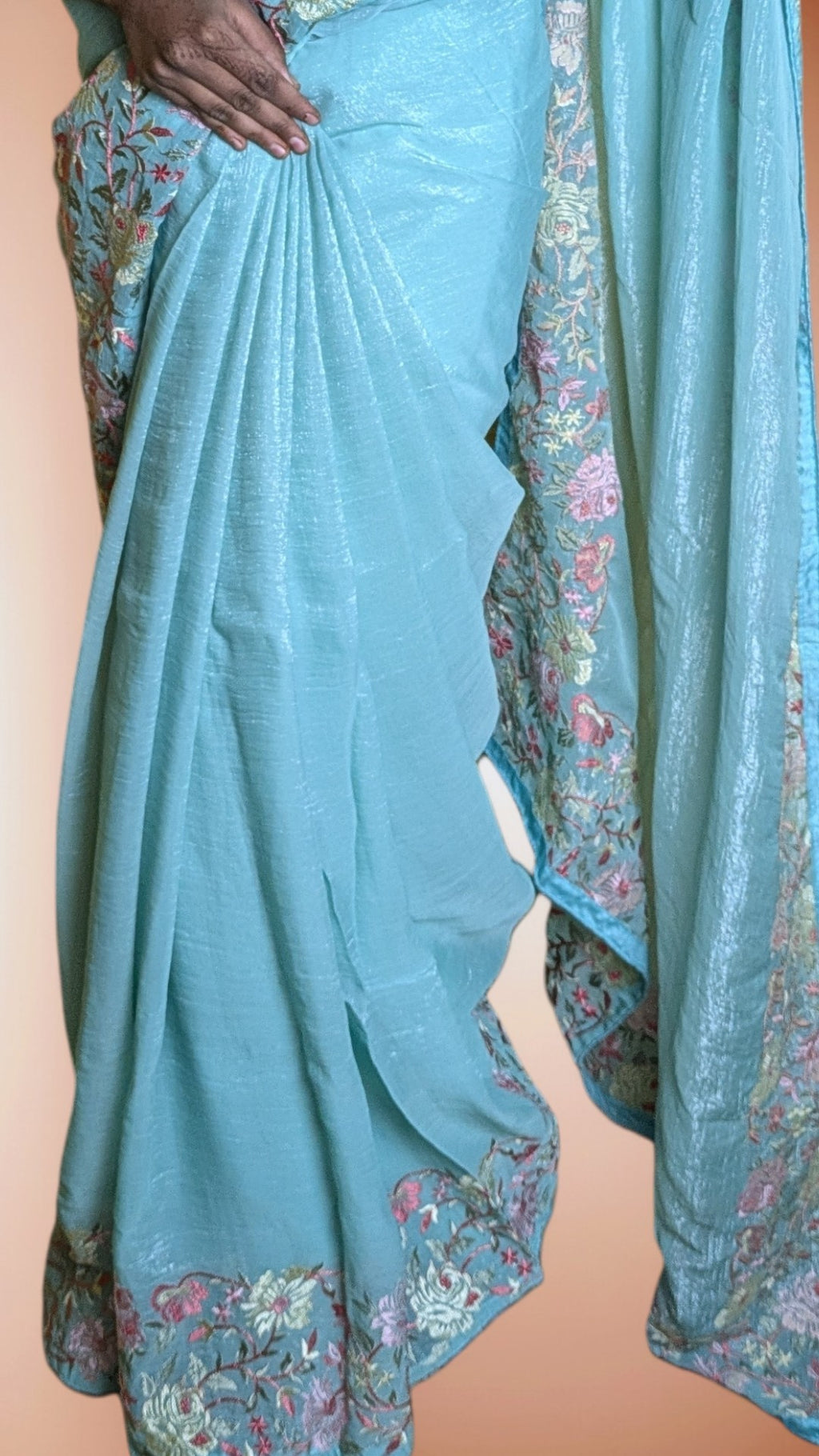 Jade Ethereal Regal Elegance Saree