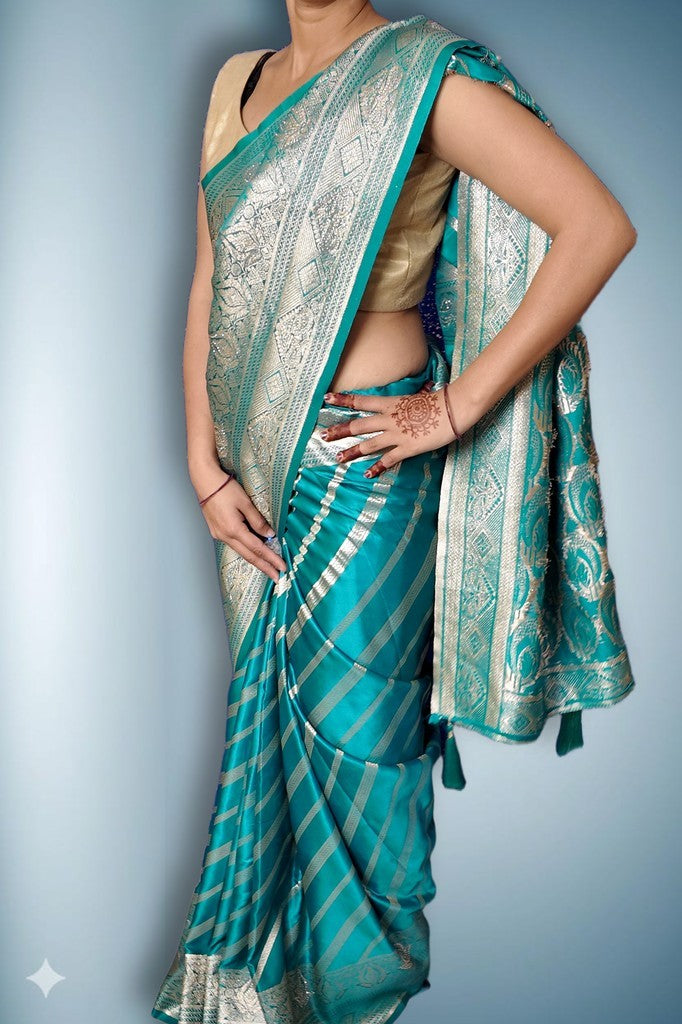 Emerald Regal Exquisite Heritage Saree