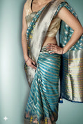 Jade Regal Opulent Essence Saree
