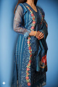 Sapphire Regal Opulent Elegance Suit