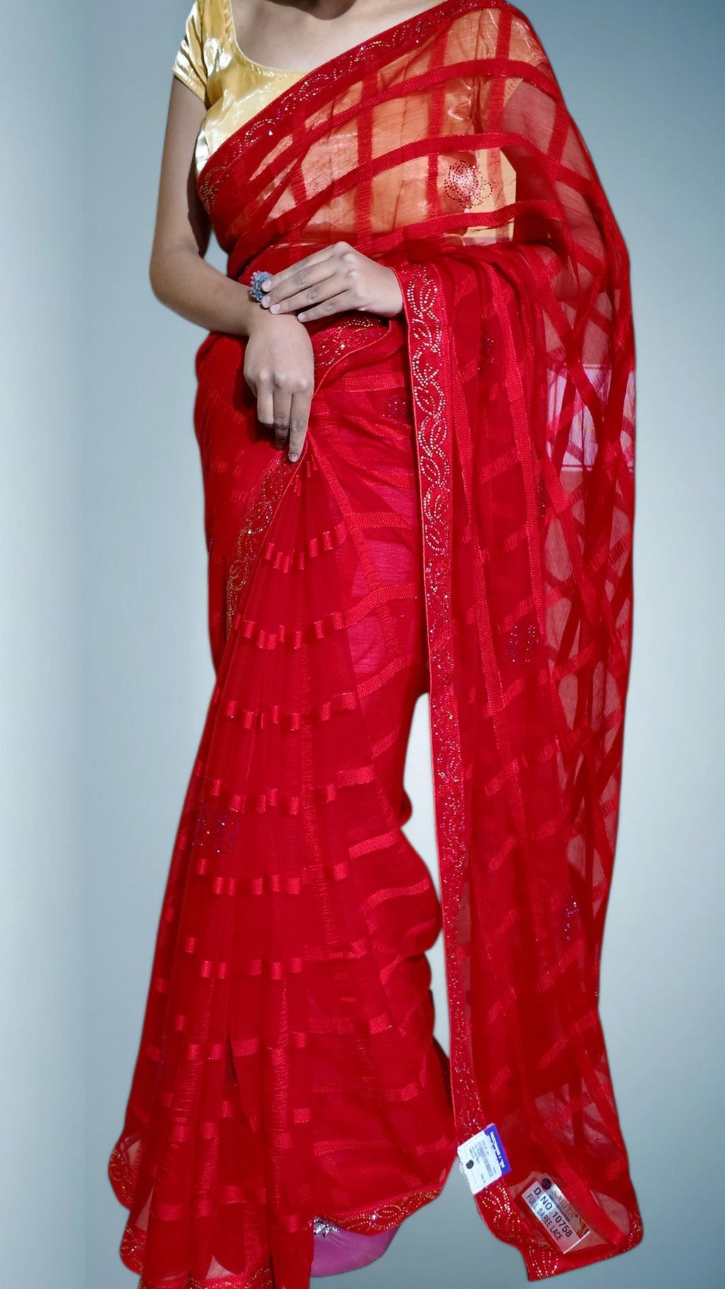 Ruby Regal Opulent Essence Saree