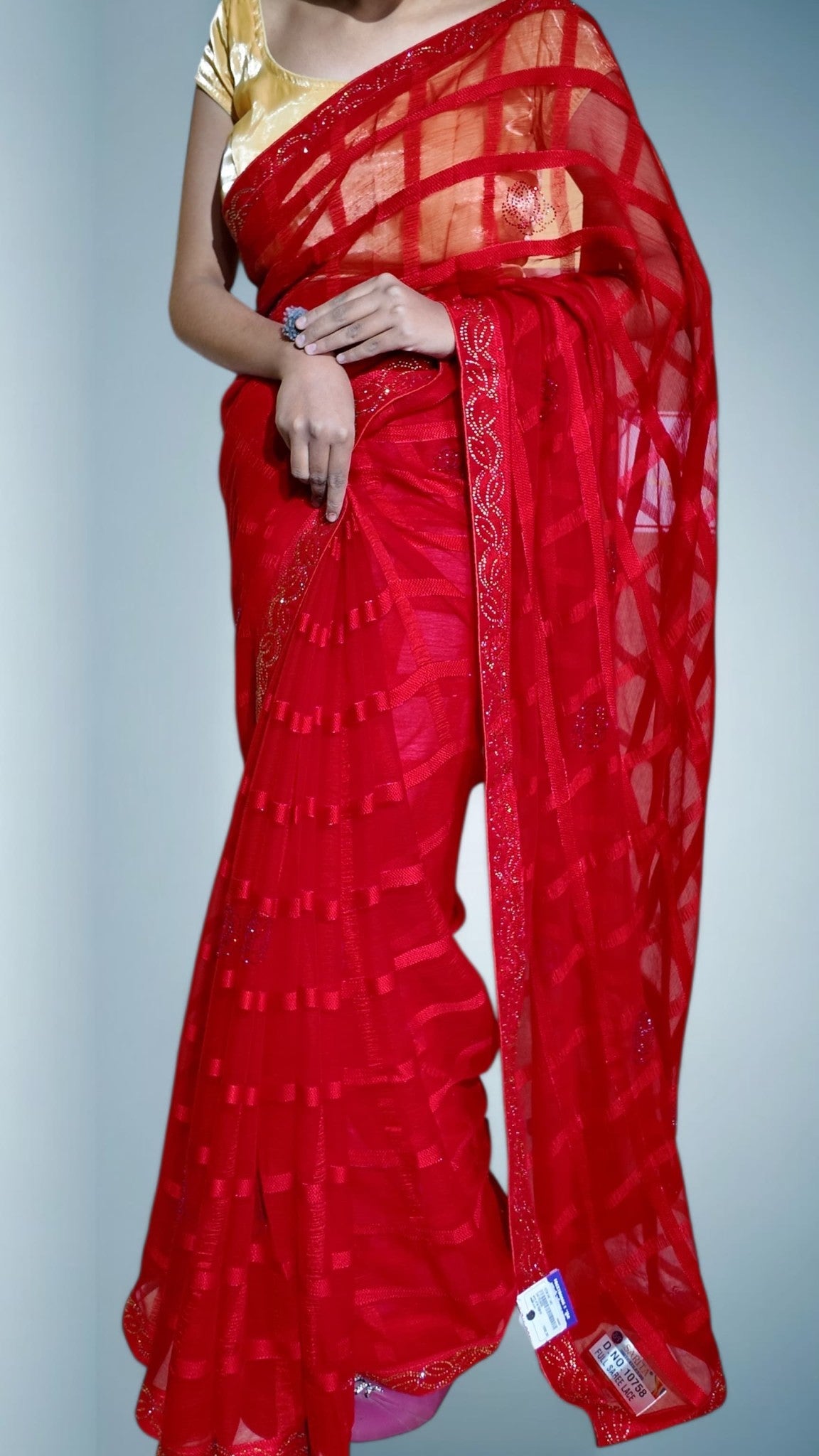Ruby Regal Opulent Essence Saree