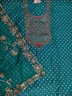 Emerald Regal Exquisite Festive Suit