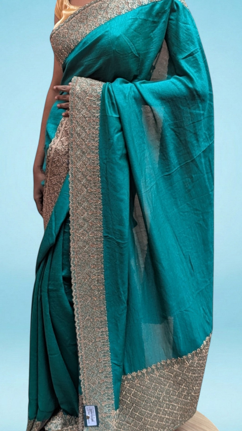 Emerald Majestic Heritage Luxe Saree