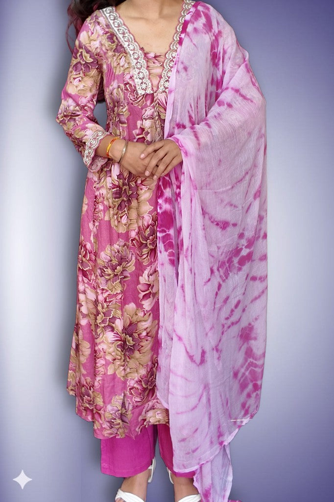 Peony Opulent Bloom Charm Suit