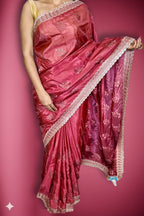 Fuchsia Regal Timeless Elegance Saree