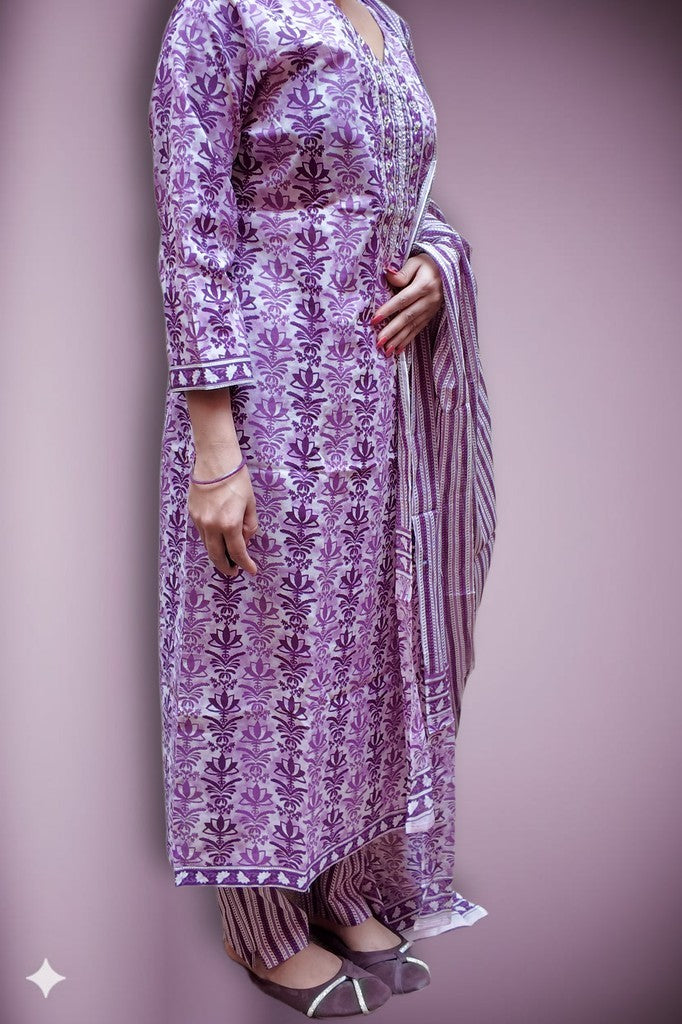 Orchid Graceful Couture Bloom Suit