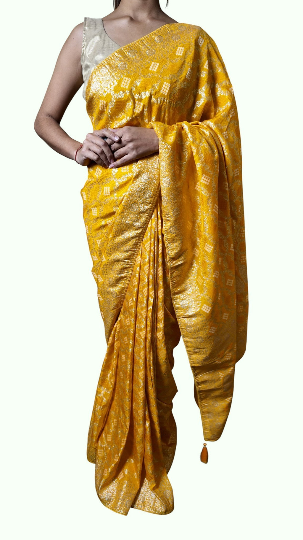 Gilded Regal Opulent Heritage Saree