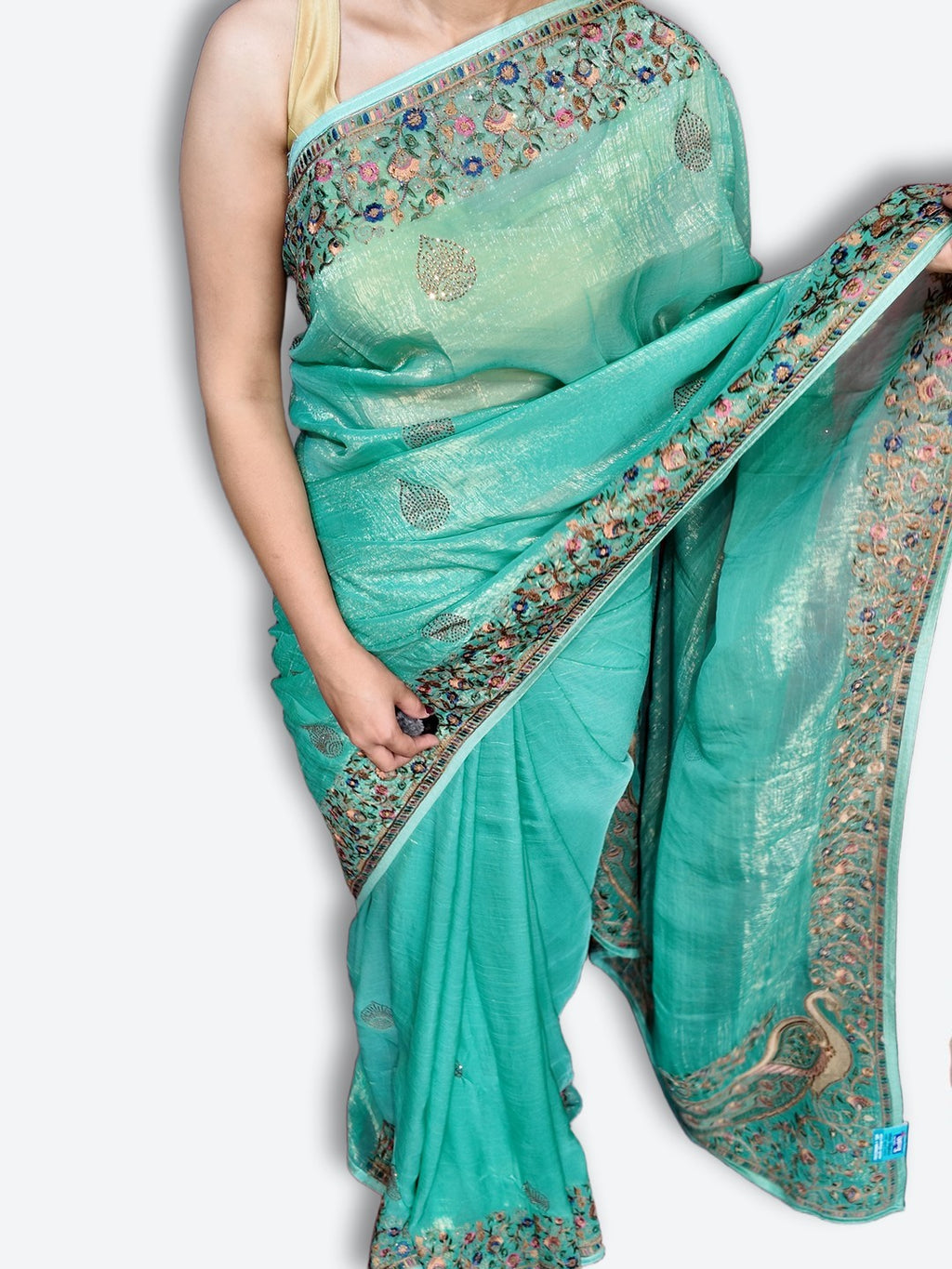 Jade Enchanted Regal Elegance Saree