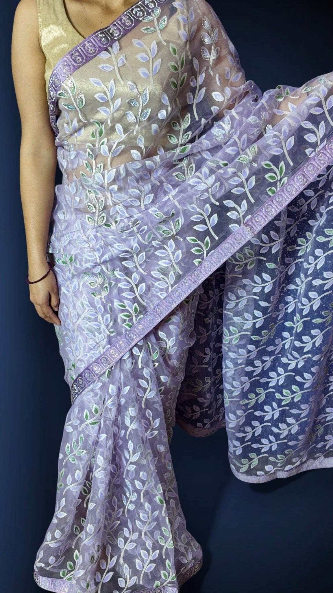 Fuchsia Regal Opulent Heritage Saree