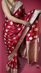 Bordeaux Regal Heritage Luxe Saree