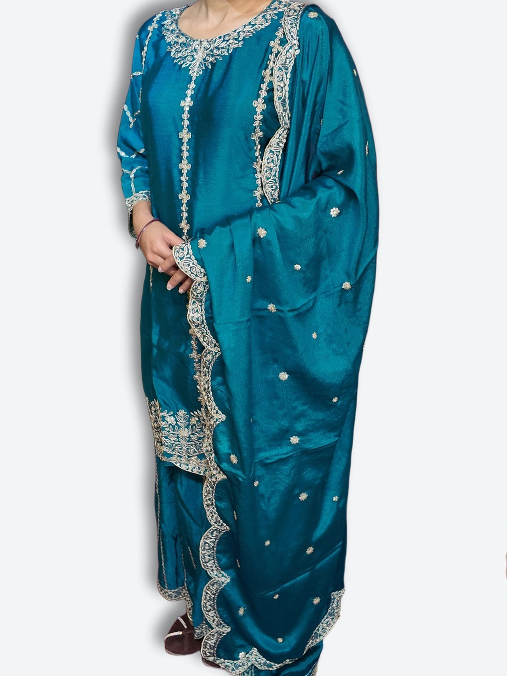 Jade Majestic Couture Heritage Suit