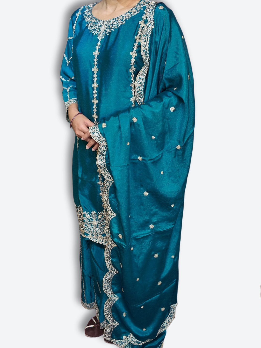 Jade Majestic Couture Heritage Suit