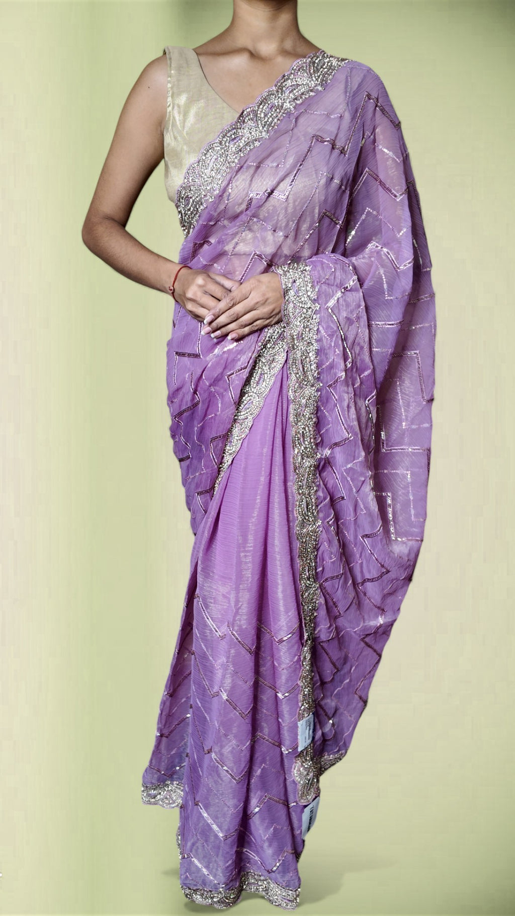 Orchid Regal Ethereal Glamour Saree