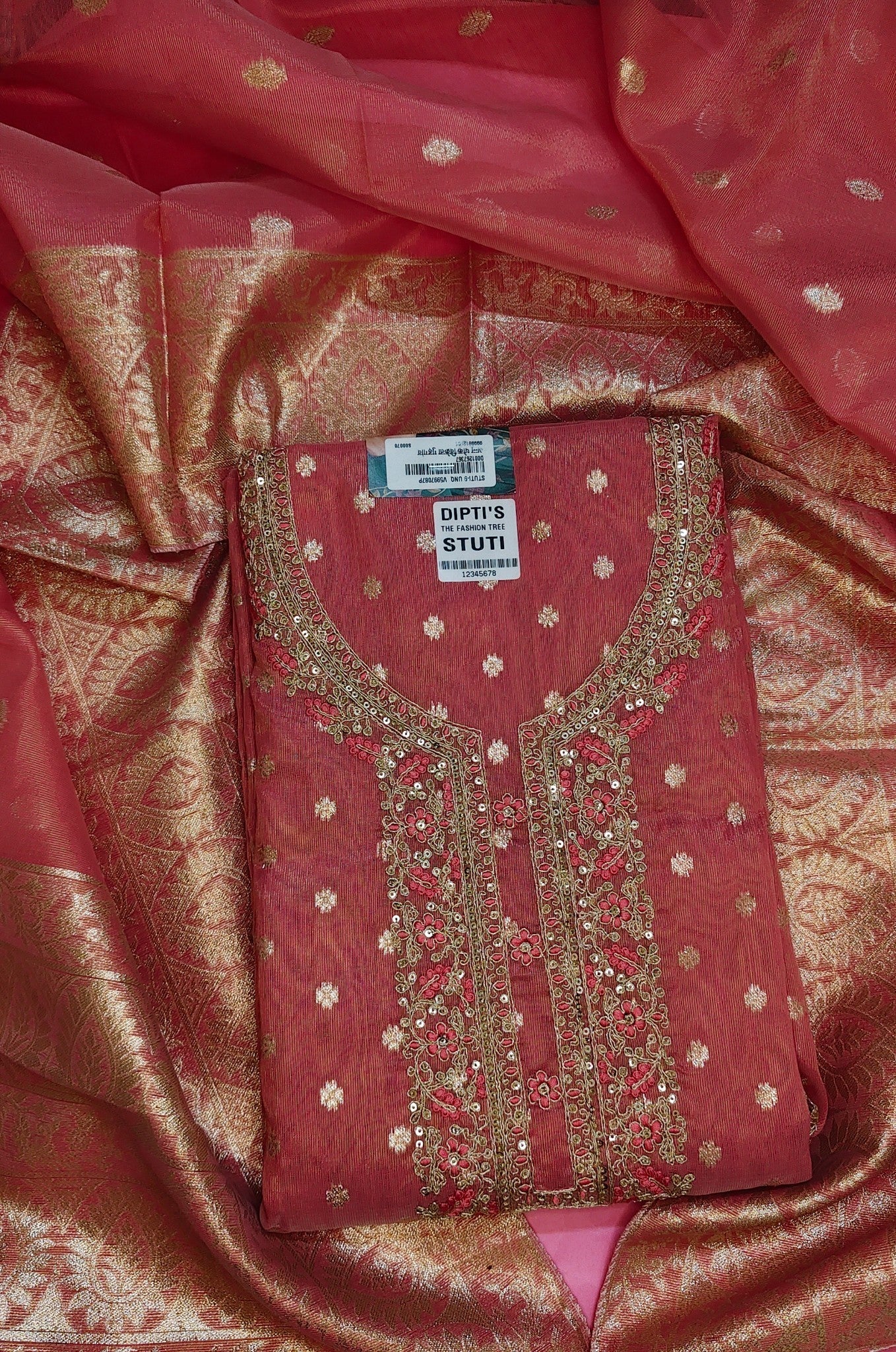 Coral Regal Opulent Heritage Suit