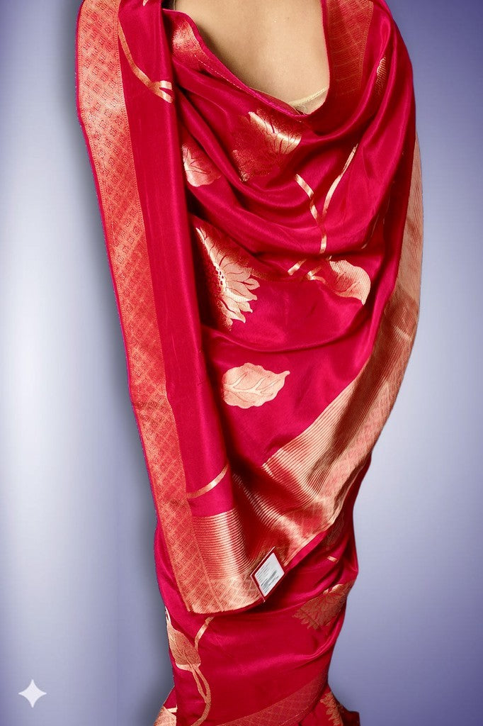 Fuchsia Regal Opulent Heritage Saree