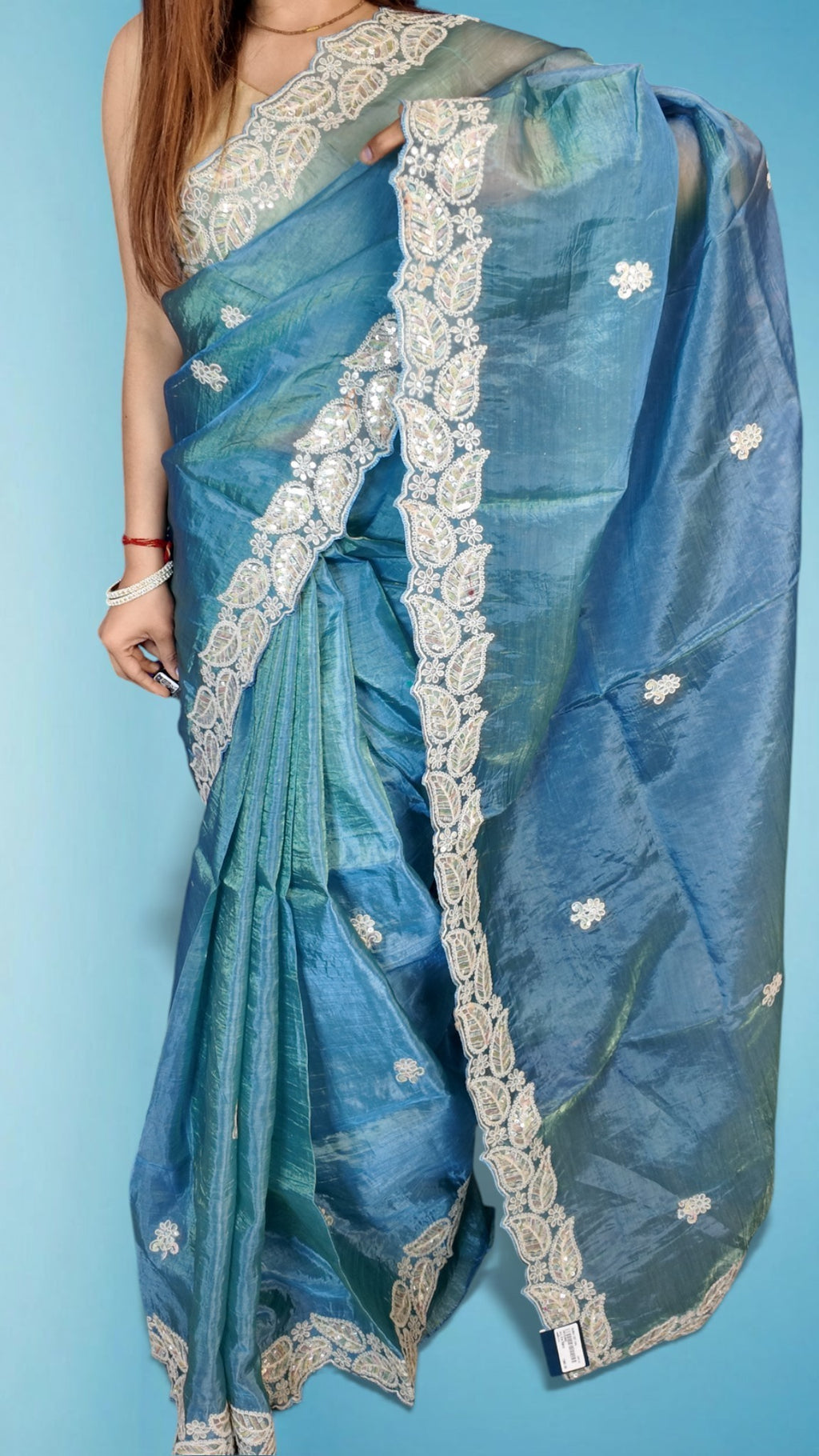 Blush Ethereal Graceful Couture Saree
