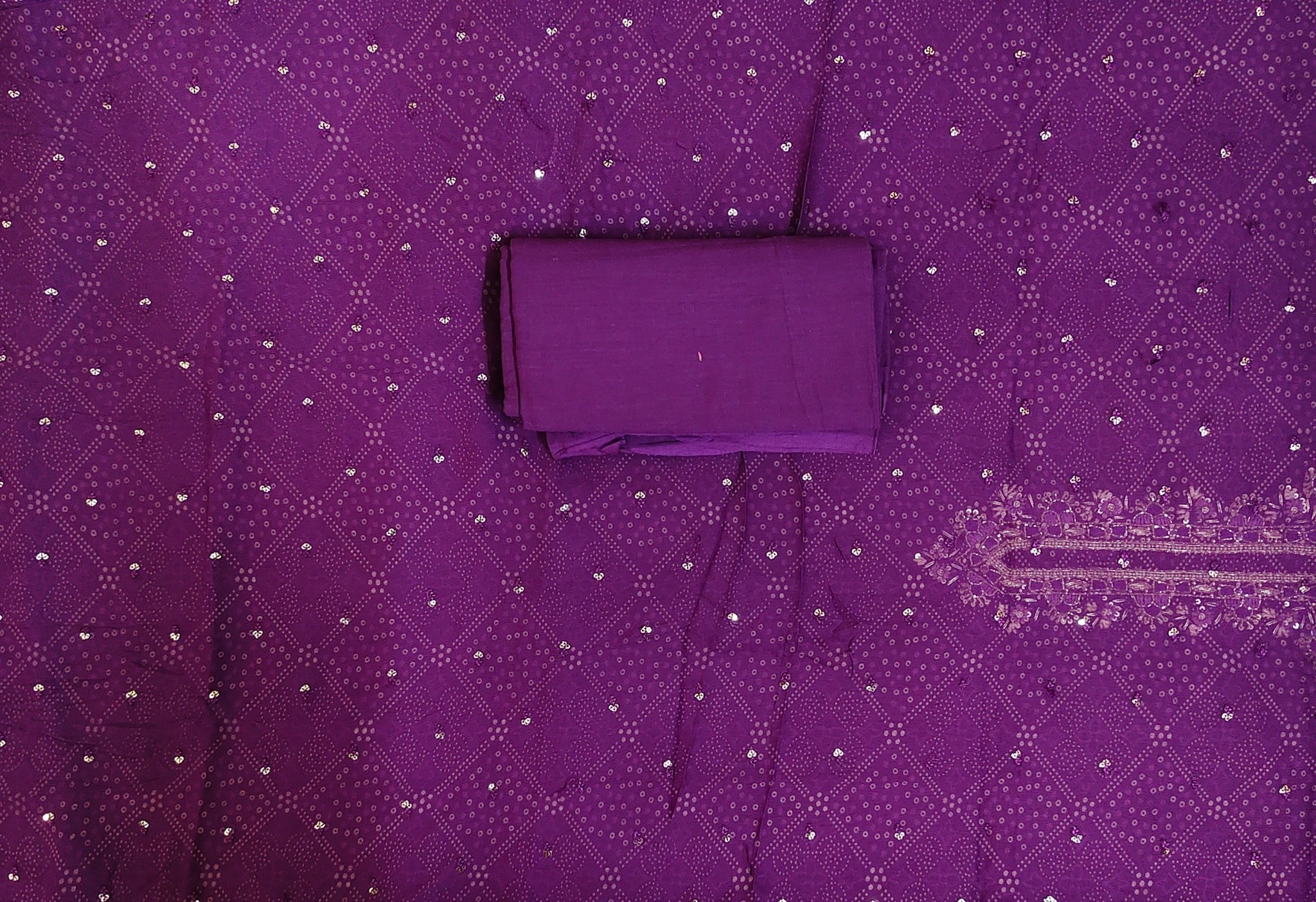 Amethyst Regal Exquisite Glamour Suit