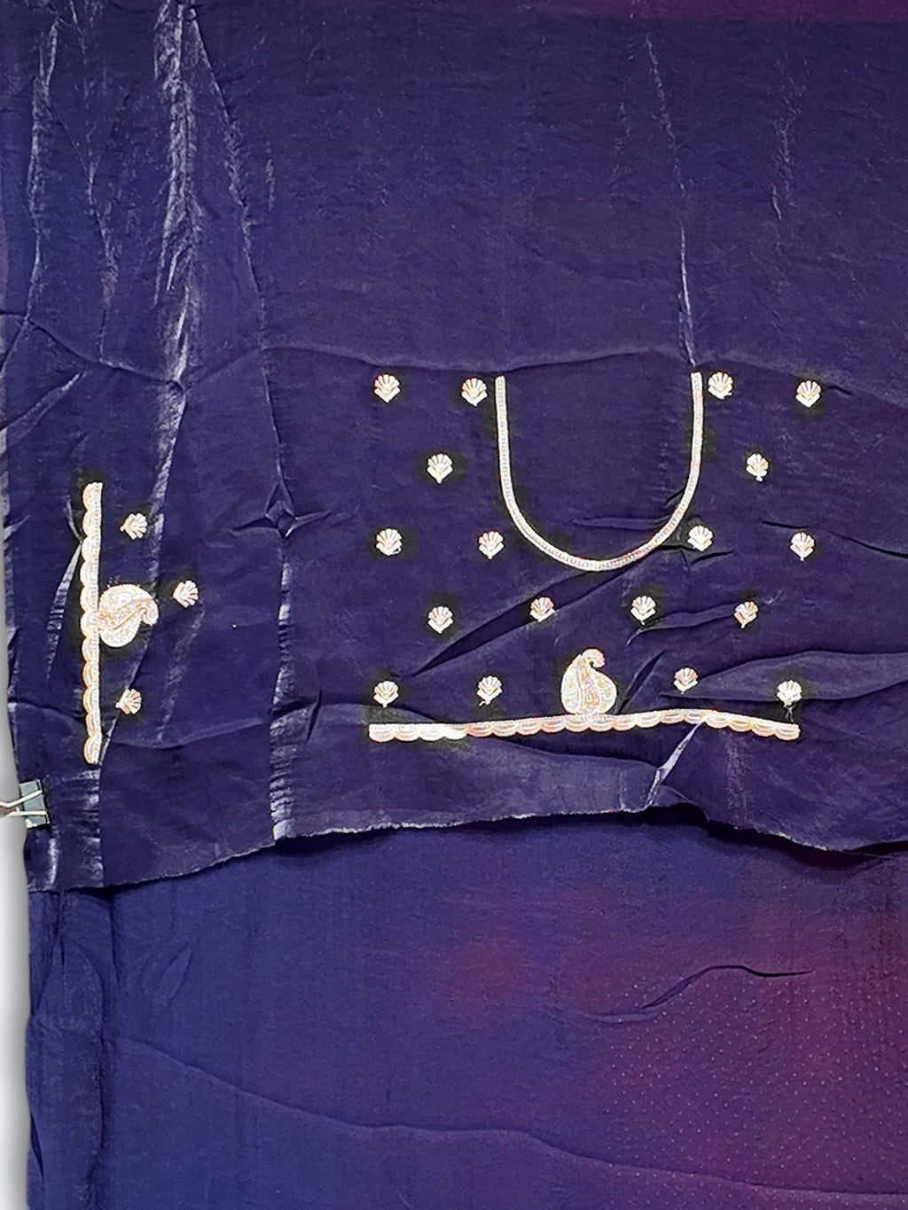Midnight Regal Opulent Elegance Saree