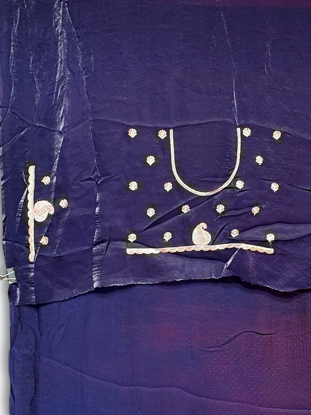 Midnight Regal Opulent Elegance Saree