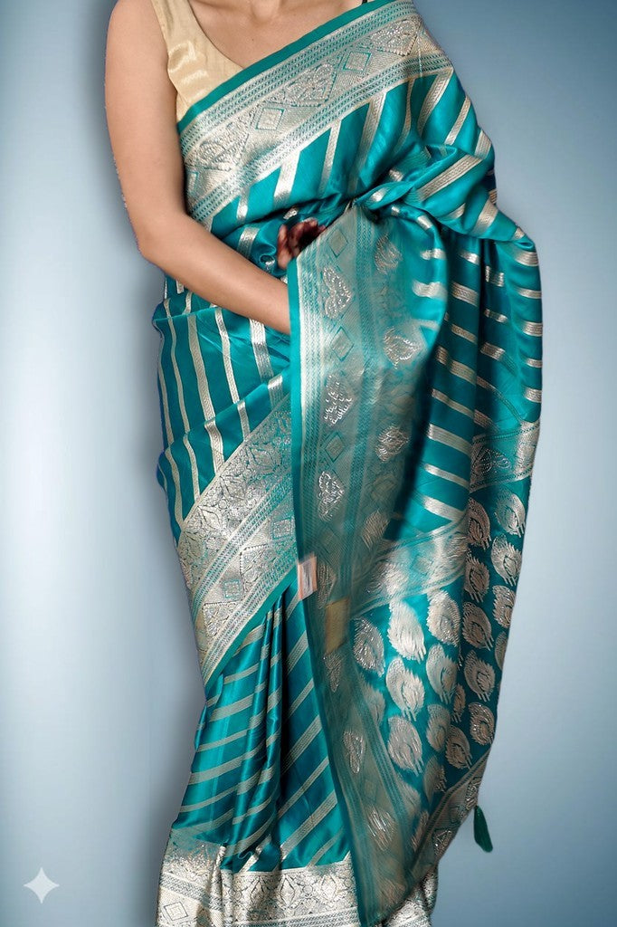Emerald Regal Exquisite Heritage Saree