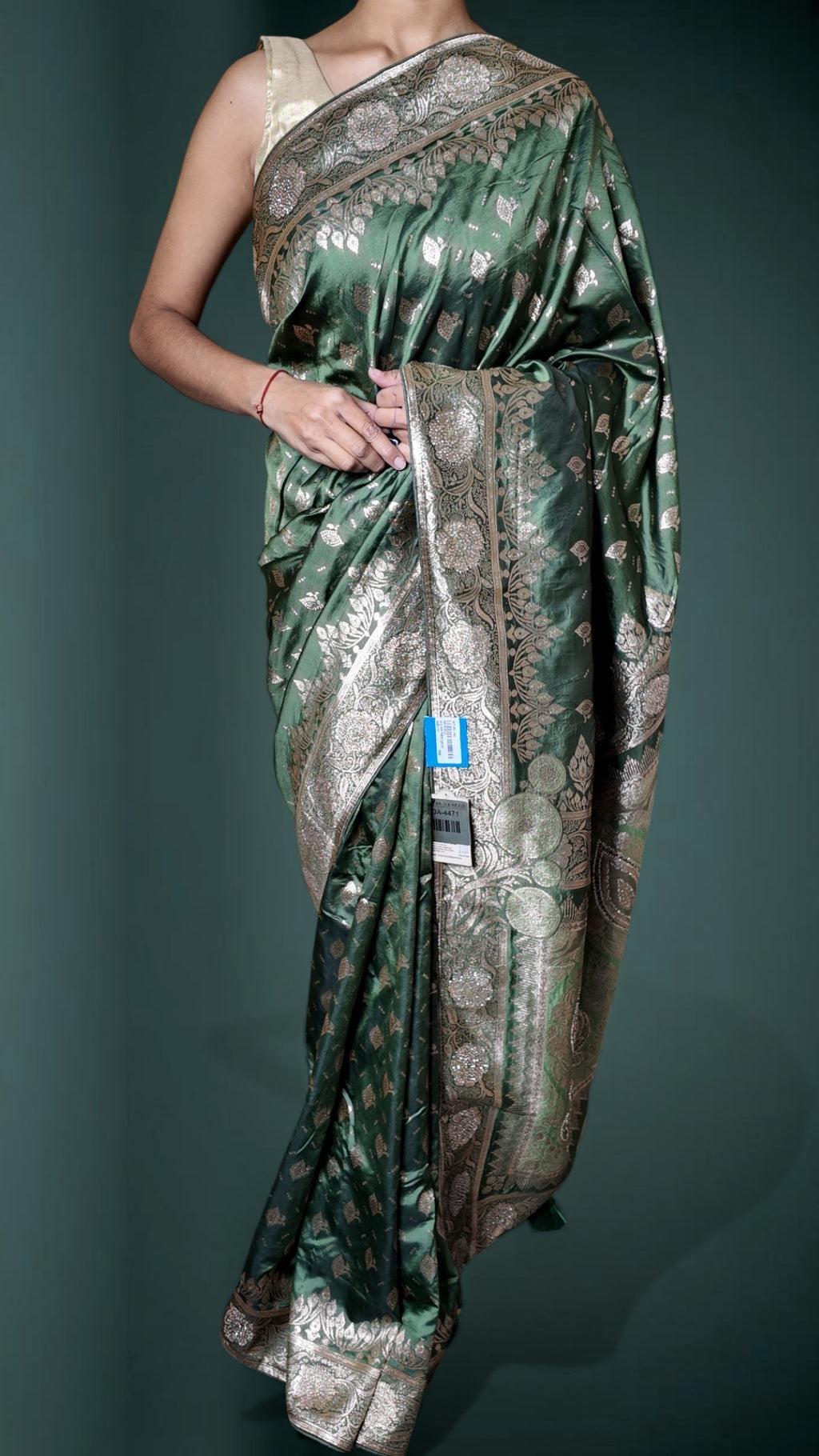 Emerald Regal Opulent Heritage Saree