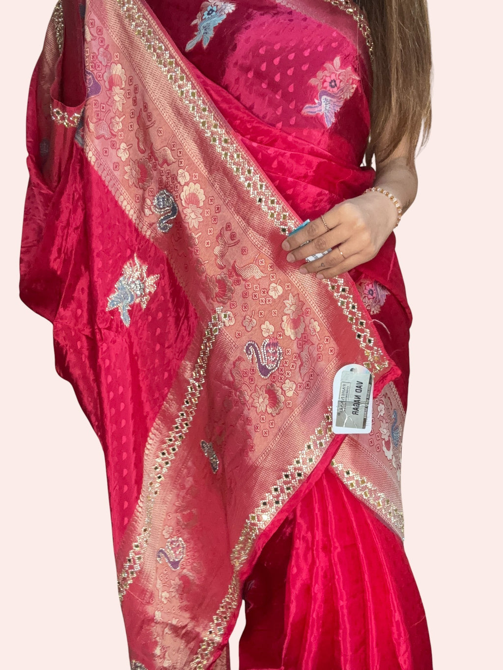 Fuchsia Regal Heritage Luxe Saree