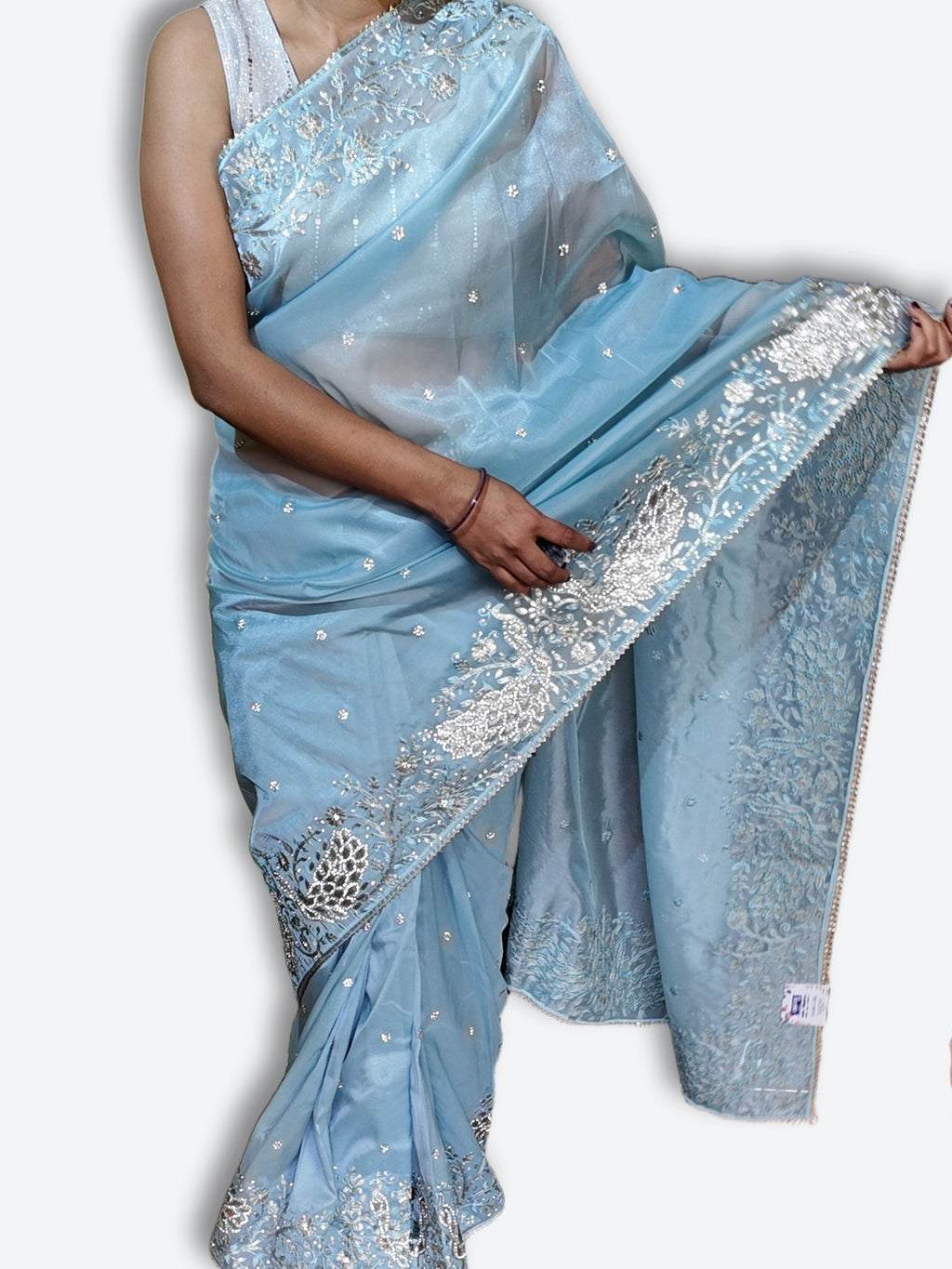 Blush Radiant Couture Elegance Saree