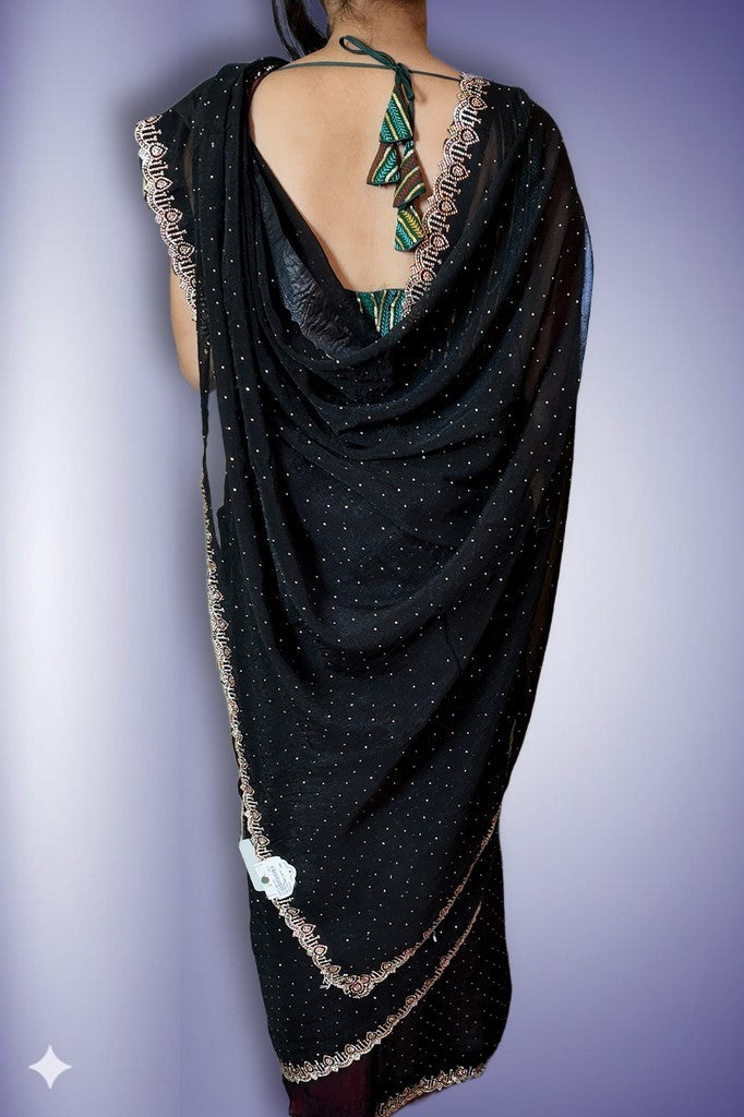 Orchid Ethereal Glamour Charm Saree