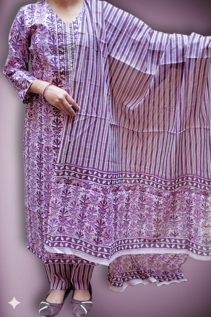 Orchid Graceful Couture Bloom Suit
