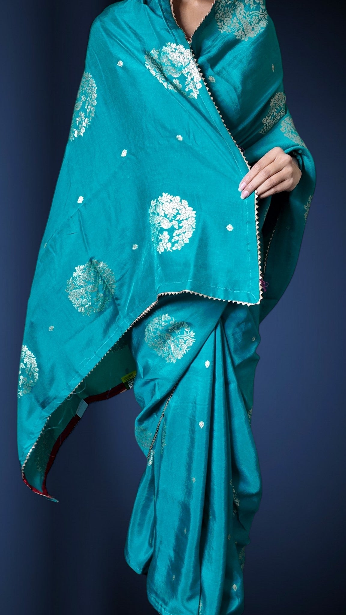 Jade Regal Timeless Elegance Saree