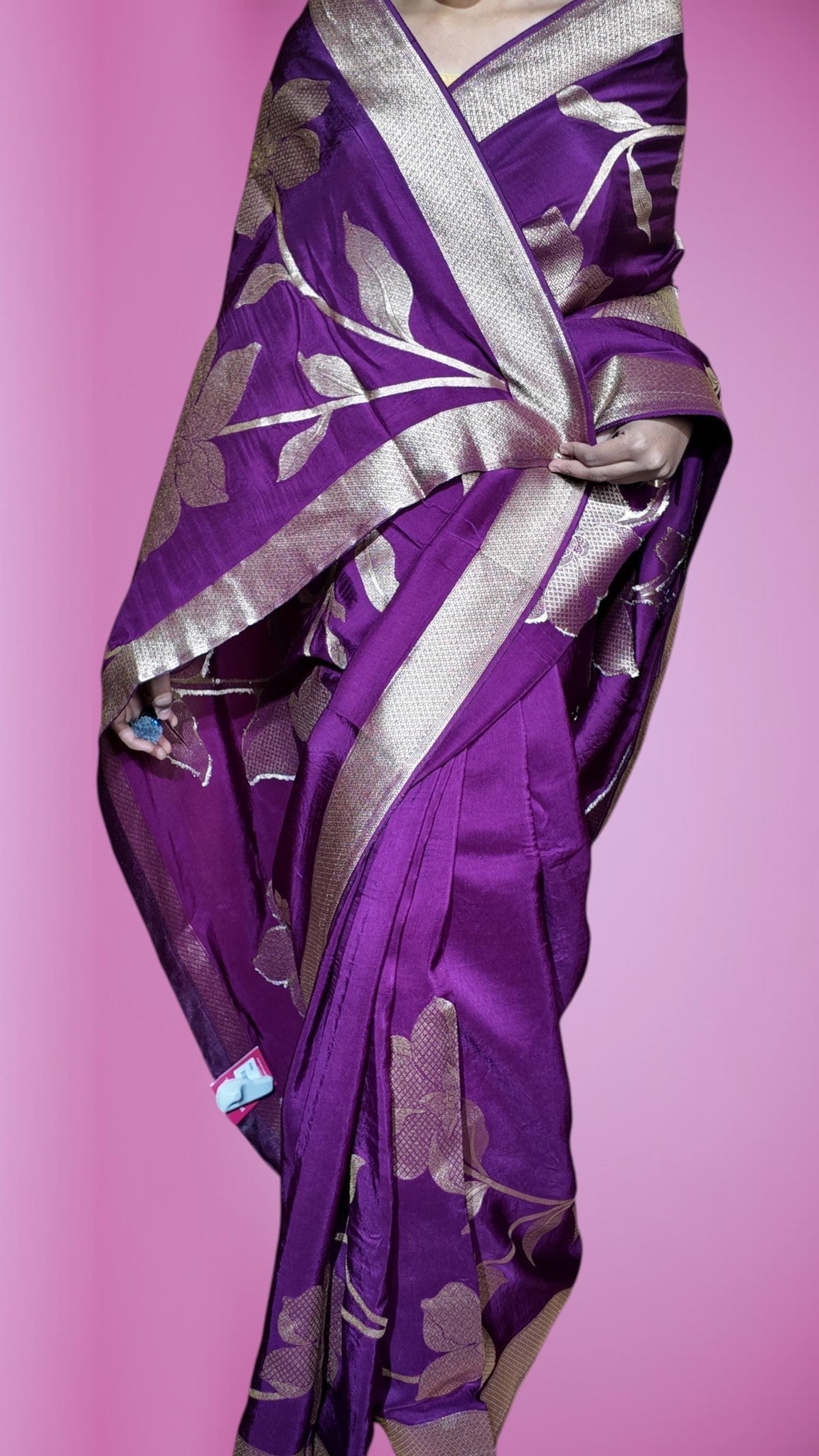 Amethyst Regal Heritage Luxe Saree