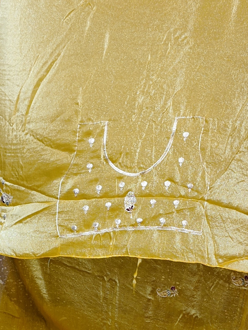 Saffron Opulent Heritage Elegance Saree