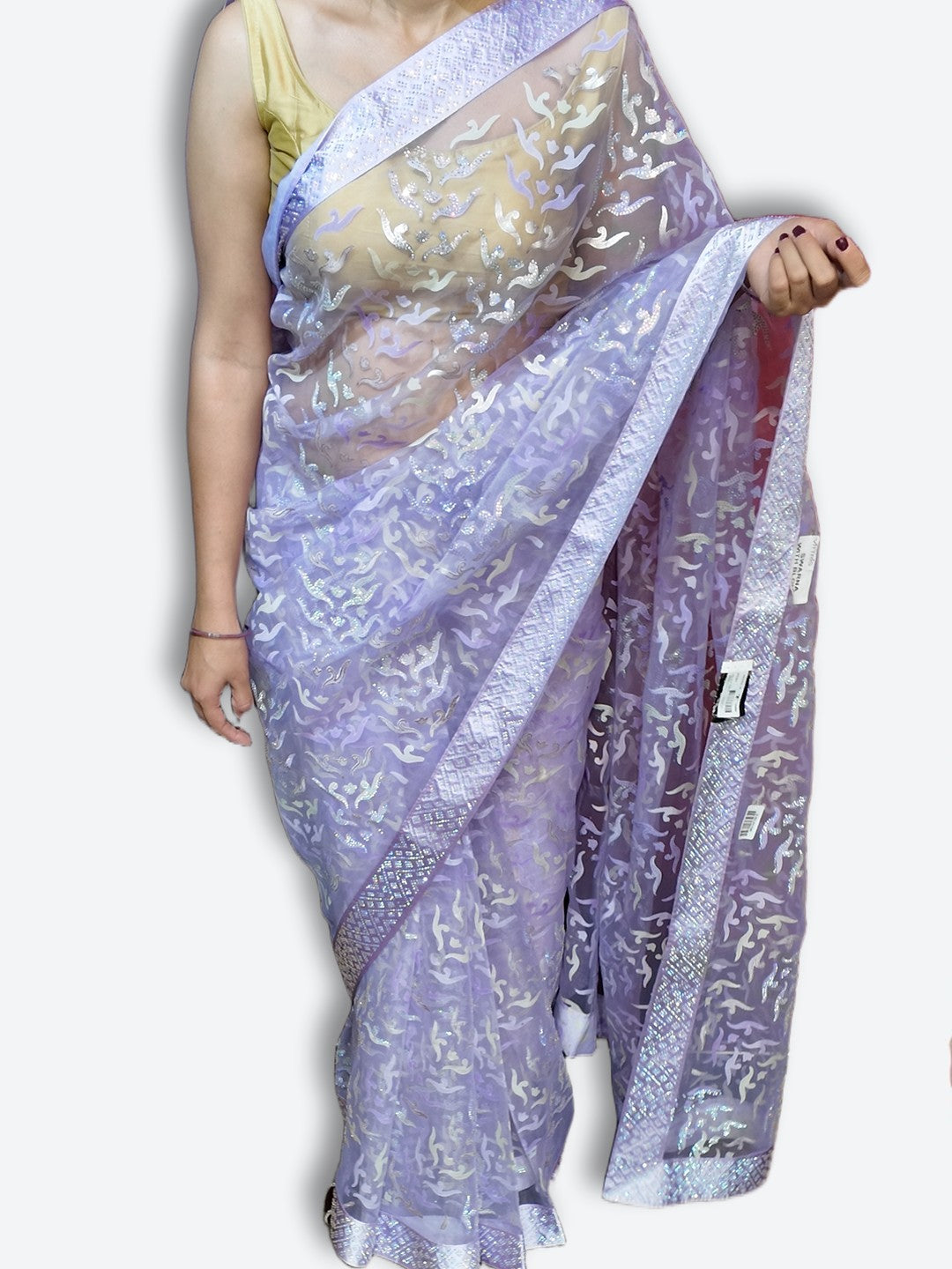 Orchid Ethereal Radiant Glamour Saree