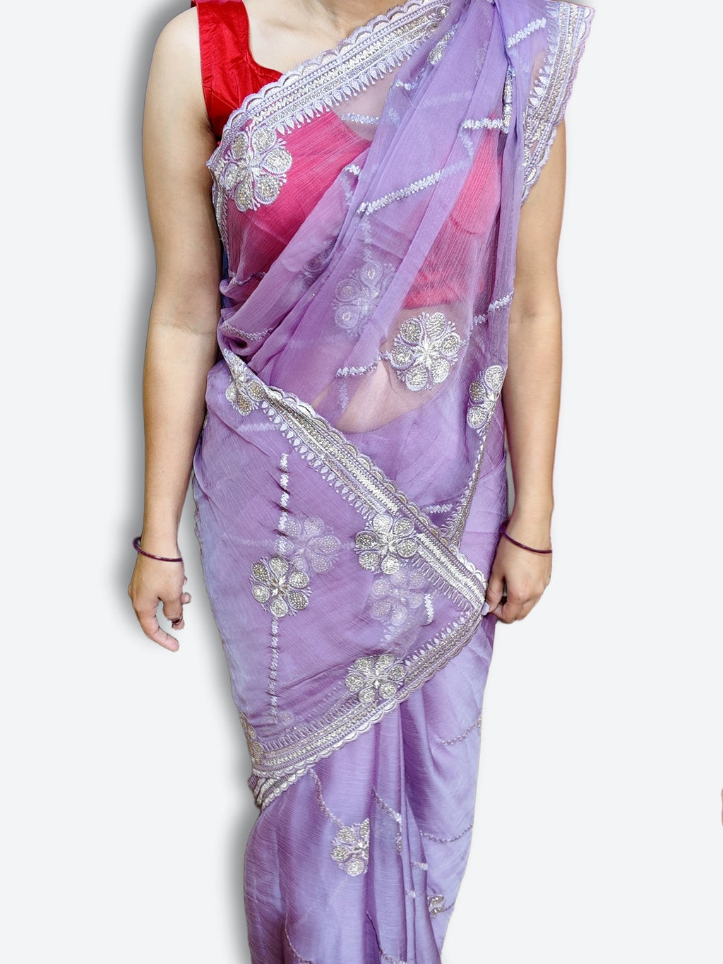 Orchid Ethereal Regal Charm Saree