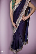 Midnight Regal Opulent Essence Saree