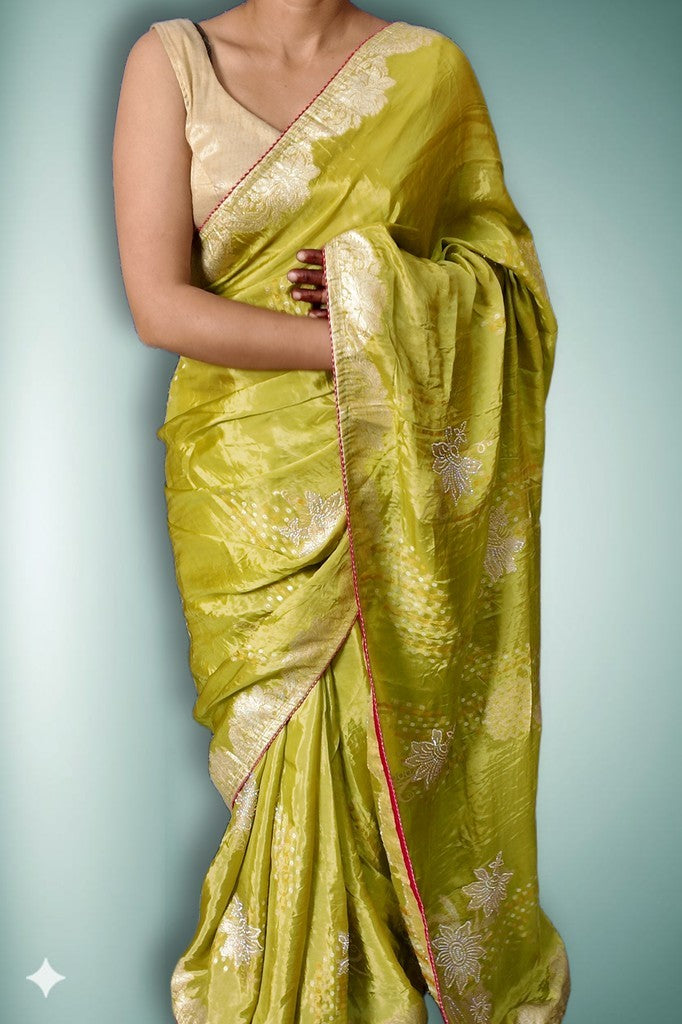 Jade Regal Timeless Elegance Saree