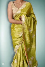 Jade Regal Timeless Elegance Saree