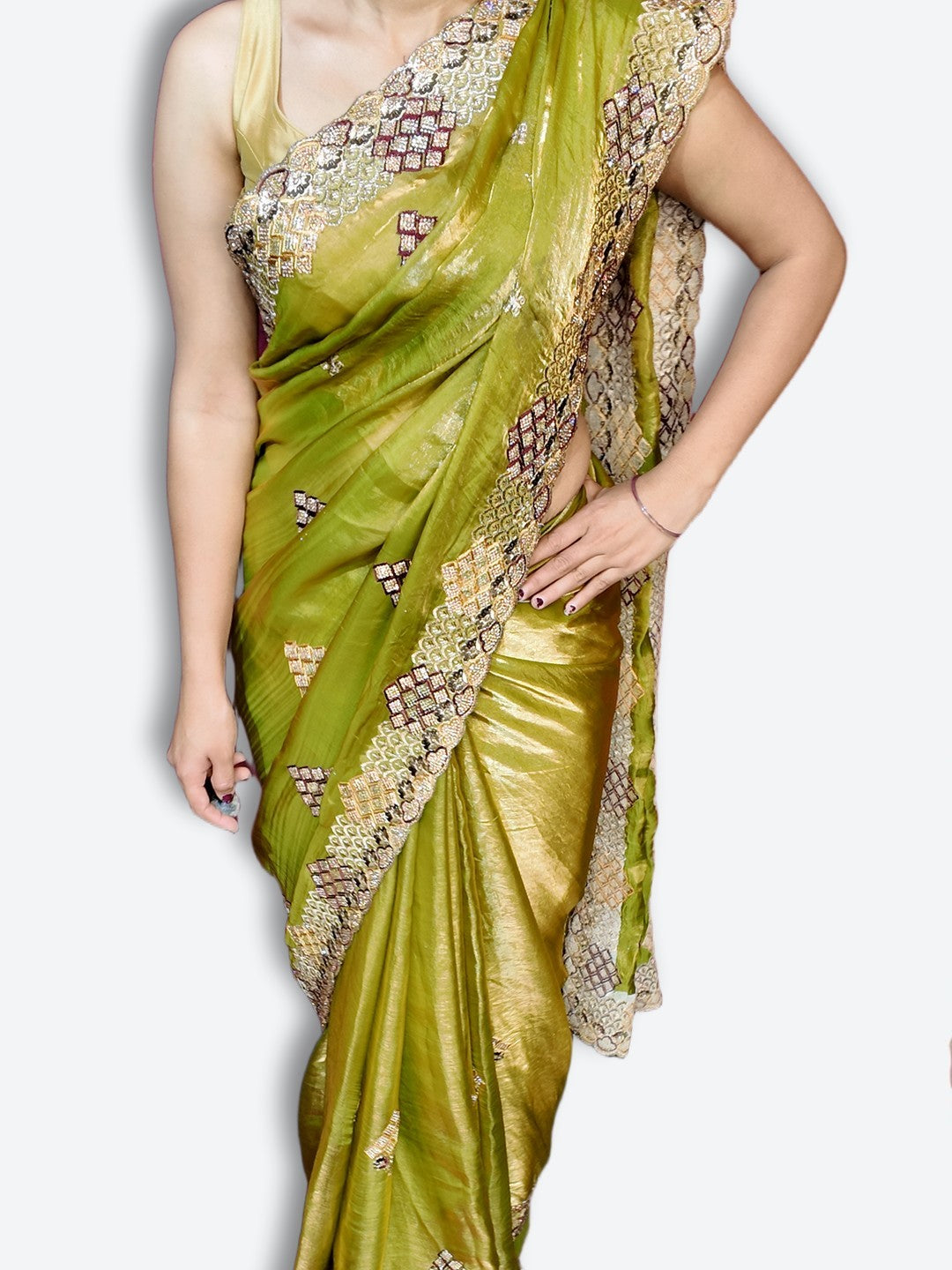 Jade Regal Opulent Heritage Saree