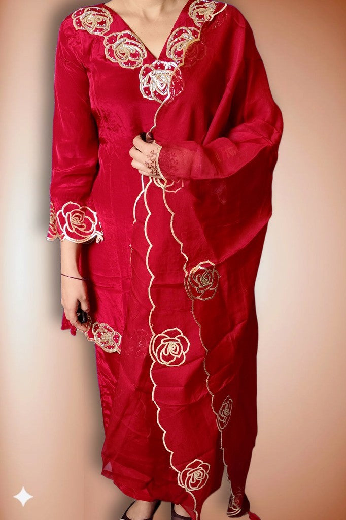 Burgundy Regal Heritage Luxe Suit