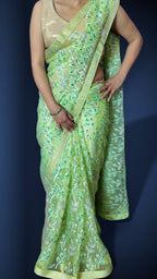 Fuchsia Regal Opulent Heritage Saree