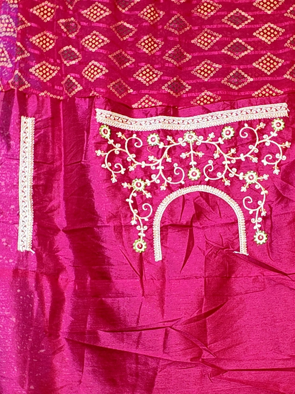 Fuchsia Regal Heritage Luxe Saree