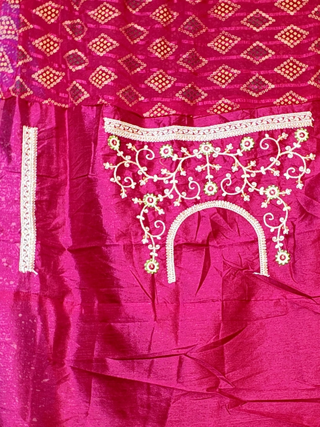 Fuchsia Regal Heritage Luxe Saree