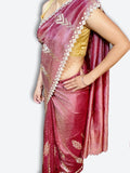 Bordeaux Radiant Opulent Charm Saree