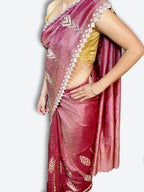 Bordeaux Radiant Opulent Charm Saree