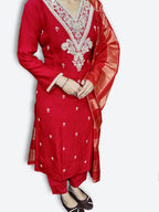 Crimson Regal Opulent Elegance Suit