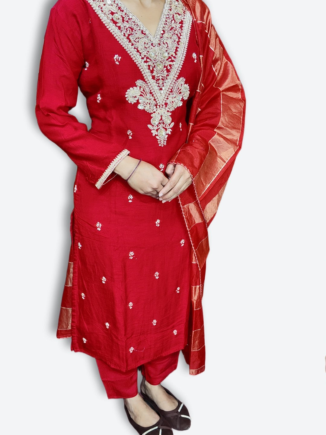 Crimson Regal Opulent Elegance Suit
