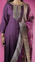 Plum Regal Exquisite Couture Suit